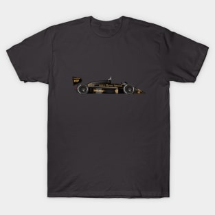 Ayrton Senna's Lotus 98T Illustration T-Shirt